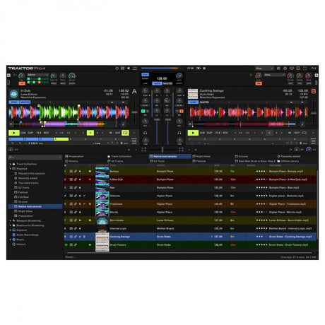 NATIVE INSTRUMENTS TRAKTOR PRO 4 SOFTWARE PER DJ 4 DECK - TechSoundSystem.com