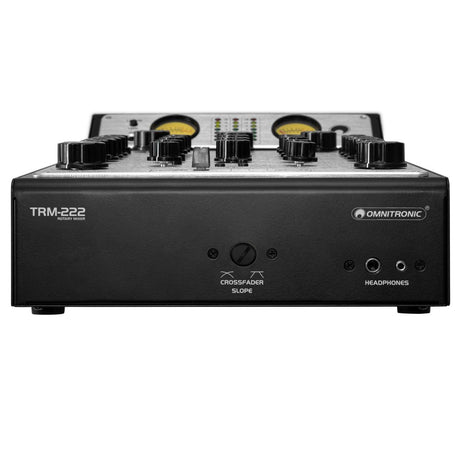 OMNITRONIC TRM222 MIXER ROTATIVO 2 CANALI PER DJ - TechSoundSystem.com