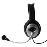 TECHLY ICC-SH-555TY CUFFIA STEREO CON MICROFONO E CONTROLLO VOLUME - TechSoundSystem.com