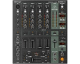 BEHRINGER DJX900USB PRO MIXER PER DJ USB 5 CANALI CROSSFADER OTTICO EFFETTI - TechSoundSystem.com