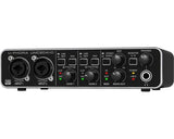 BEHRINGER UMC204HD INTERFACCIA AUDIO 2X4 SCHEDA AUDIO MIDI USB 2 IN 4 OUT 24 BIT 192 KHZ 2 PREAMPLIFICATORI MICROFONICI MIDAS PHANTOM POWER +48V EX-DEMO - TechSoundSystem.com