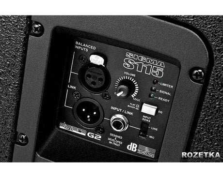 DB SIGMA S115 CASSA ATTIVA 1000W 2 VIE - TechSoundSystem.com