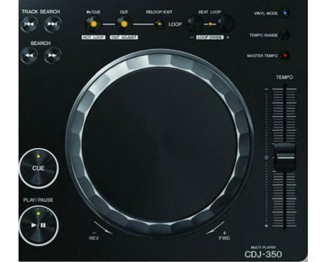 PIONEER CDJ350 CD PLAYER PRO DJ LETTORE CDJ 350 USB MP3 - TechSoundSystem.com