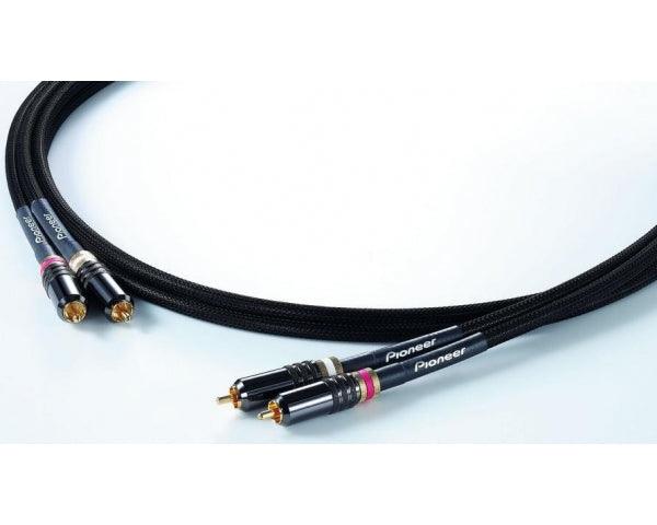 PIONEER DAS RCA 020R CAVO RCA L+R DA 2 METRI 2 RCA MASCHI + 2 RCA MASCHIO - TechSoundSystem.com