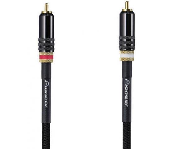 PIONEER DAS RCA 020R CAVO RCA L+R DA 2 METRI 2 RCA MASCHI + 2 RCA MASCHIO - TechSoundSystem.com