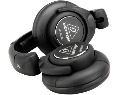 BEHRINGER HPX6000 CUFFIA STEREO DJ 24 OHM 98 DB CUFFIE PAD GIREVOLI - TechSoundSystem.com