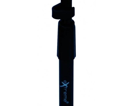 EXTREME MS2B ASTA MICROFONO BASE PESATA REGOLABILE SUPPORTO DA TAVOLO + ADATTATORE PER PINZA MICROFONICA - TechSoundSystem.com