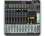 BEHRINGER XENYX QX1222-USB MIXER 16 INGRESSI 4 COMPRESSORI 4 BUS EFFETTI KLARK TEKNIK INTERFACCIA USB WIRELESS READY +48V - TechSoundSystem.com