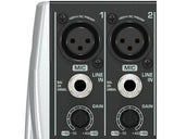 BEHRINGER QX-1002USB MIXER 10 INGRESSI EFFETTI KLARK TEKNIK 2 COMPRESSORI +48V INTERFACCIA USB - TechSoundSystem.com