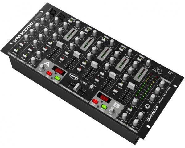 BEHRINGER VMX1000-USB PRO MIXER DJ 7 CANALI FADER TALKOVER BPM CONTROLLO VCA + INTERFACCIA AUDIO USB + SOFTWARE - TechSoundSystem.com