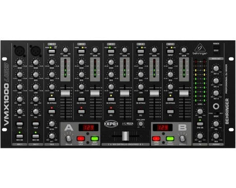 BEHRINGER VMX1000-USB PRO MIXER DJ 7 CANALI FADER TALKOVER BPM CONTROLLO VCA + INTERFACCIA AUDIO USB + SOFTWARE - TechSoundSystem.com