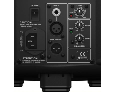 BEHRINGER B208D EUROLIVE CASSA ATTIVA AMPLIFICATA 200 WATT WOOFER 8" DRIVER 1,75" EQUALIZZATORE 2 BANDE - TechSoundSystem.com