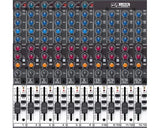 BEHRINGER XENYX X1832-USB MIXER PASSIVO 18 INGRESSI EFFETTI 24 BIT 6 COMPRESSORI EQ 9 BANDE + INTERFACCIA AUDIO USB - TechSoundSystem.com
