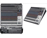 BEHRINGER XENYX X2442-USB MIXER PASSIVO 24 INGRESSI EFFETTI 24 BIT 8 COMPRESSORI 4 AUX 4 SUB + INTERFACCIA AUDIO USB - TechSoundSystem.com
