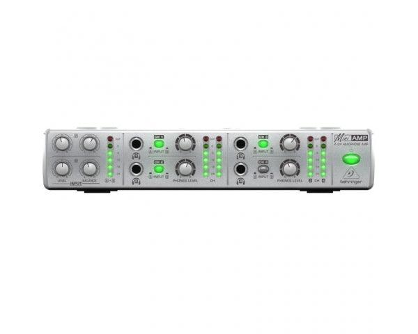 BEHRINGER AMP800 V2 MINI-AMP AMPLIFICATORE PER CUFFIE STEREO 4 CANALI - TechSoundSystem.com