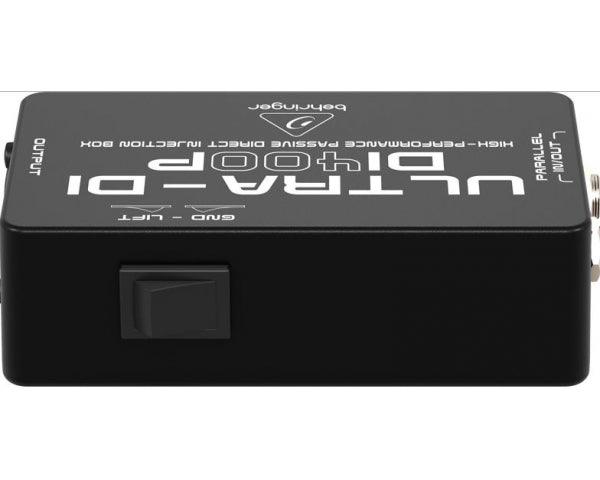BEHRINGER DI400P ULTRA-DI DI-BOX PASSIVA IN/OUT PARALLELO XLR OUT CON GROUND LIFT - TechSoundSystem.com