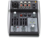 BEHRINGER XENYX 302USB MIXER PASSIVO 5 INGRESSI + INTERFACCIA AUDIO USB + SOFTWARE TRACKTION - TechSoundSystem.com