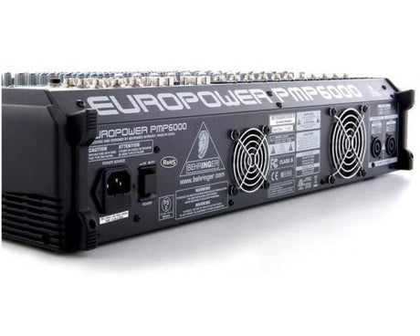 BEHRINGER PMP6000 MIXER AMPLIFICATO 20 CANALI EFFETTI FBQ EXP 3D 1200 WATT 7 BANDE EQ +48V - TechSoundSystem.com