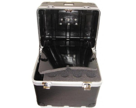 EXTREME KLMIC12 CASE ABS CUSTODIA 12 MICROFONI + SPAZIO PORTA-CAVI + VANO EXTRA SUPERIORE + CHIUSURE CHIAVI - TechSoundSystem.com