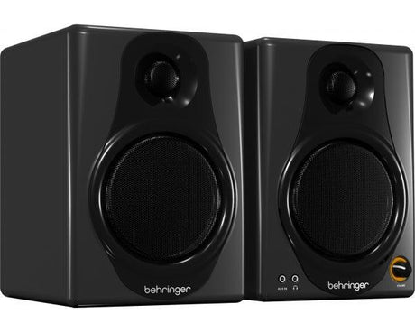 BEHRINGER MEDIA40USB COPPIA MONITOR BIAMPLIFICATI 40 WATT USB TRS RCA - TechSoundSystem.com