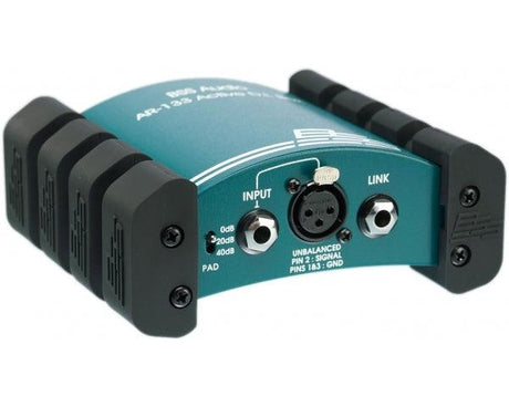 BSS AR133 ACTIVE DI BOX ATTIVA - TechSoundSystem.com