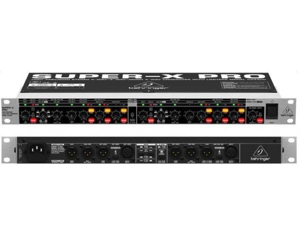 BEHRINGER CX3400-V2 SUPER-X PRO CROSSOVER 3 VIE STEREO 4 MONO USCITA SUBWOOFER - TechSoundSystem.com