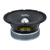 XPL XM08-401 - Midwoofer 8" XPL Alta Efficenza 4ohm, 250W RMS, 97dB - Ogiva in Alluminio