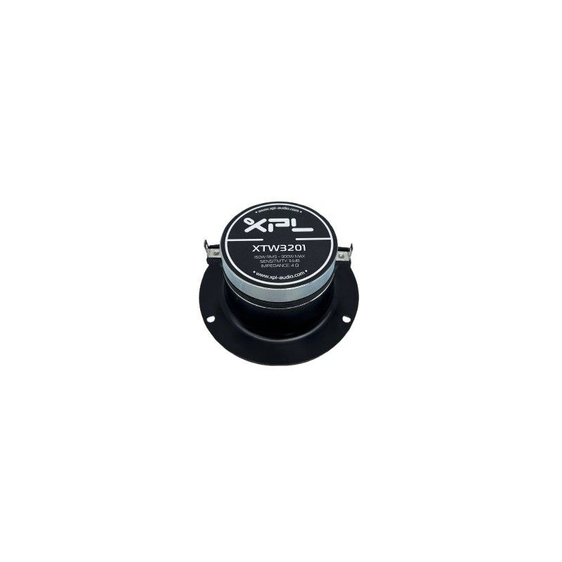 XPL XTW3201 Tweeter 32mm al Neodimio, 150W RMS., 4ohm - Membrana Titanio Tromba nera