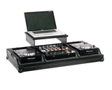 ZOMO SET-200 PLUS NSE FLIGHT CASE NERO + LAPTOP X 2 CDJ350 1 DJM750 DJM850 DJX750 XONE62 XONE92 - TechSoundSystem.com