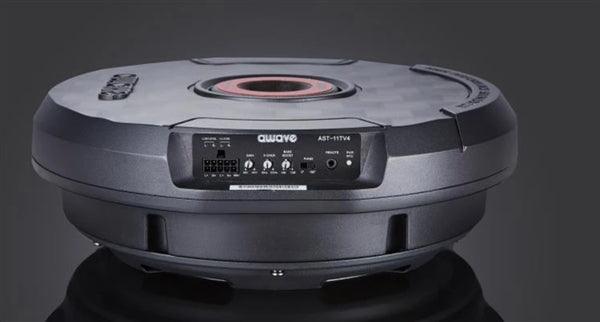 AWAVE AST11TV4 Subwoofer attivo ruota di scorta 250W RMS + controllo DRC - TechSoundSystem.com