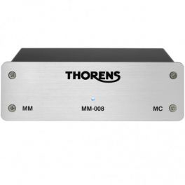 Thorens MM008 SILVER Preamplificatore equalizzatore RIIA per testine MM/MC - 1 - Techsoundsystem.com