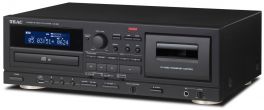 TEAC AD-850 lettore CD-Player hifi  e Cassette Deck (registra cassette su CD), BLACK 