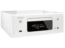 Denon RCD-N10 Sintoamplificatore + Lettore CD network audio 65 + 65W 4ohm Colore bianco - 1 - Techsoundsystem.com