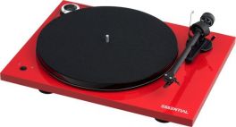 PRO-JECT Essential III RecordMaster Giradischi hifi per registrazione audio digitale, ROSSO - 1 - Techsoundsystem.com