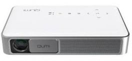 VIVITEK Qumi Q38 Videoproiettore WiFi Tascabile LED DLP 1080p, 1.920x1.080, batteria integrata 12.000 mA - BIANCO - 1 - Techsoundsystem.com