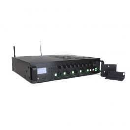 Amplificatore 100V filodiffusione amplimixer 4 zone Master Audio MF8400 da 360W RMS, Bluetooth lettore MP3