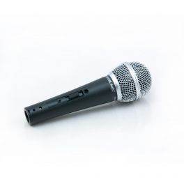 Microfono dinamico DM508S Master Audio unidirezionale ON/OFF Custodia e cavo di collegamento inclusi (4.6 mt).