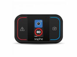 SAPHE DriveMini Dispositivo per segnalazioni autovelox fissi e mobili con display