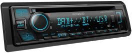 Kenwood KDC-BT560DAB Autoradio 1 DIN con CD/USB, radio DAB+, Bluetooth, Amazon Alexa
