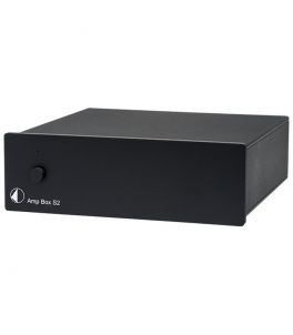 Pro-ject AMP BOX S2 BLACK Finale di potenza stereo Hi-fi da 2x26W su 8 ohm