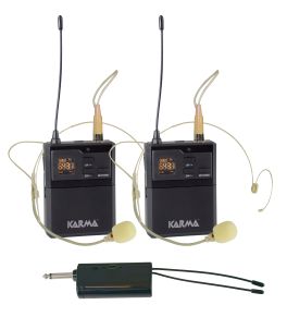 KARMA PALCO 16 Doppio radiomicrofono ad archetto - 1 - Techsoundsystem.com