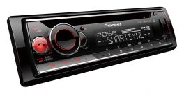 Pioneer DEH-S520BT autoradio CD con Bluetooth, USB, Spotify, app Pioneer Smart Sync - 1 - Techsoundsystem.com