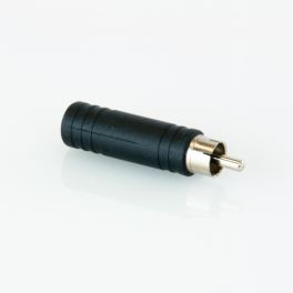 Adattatore presa Jack 6,3 mm mono - spina RCA HY1767 Master Audio in ABS e metallo - 1 - Techsoundsystem.com