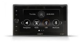 Xzent X-427 Autoradio 2 DIN 6.5" Car Play, Android link, Bluetooth, modulo GPS