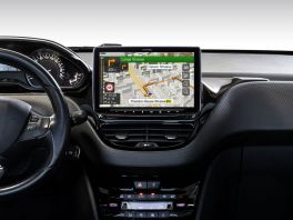 Alpine INE-F904-208 autoradio 2 DIN per Peugeot 208 dal 2012 Car Play Android Auto - 1 - Techsoundsystem.com