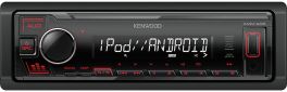 Kenwood KMM-205 autoradio 1 DIN con USB, AUX-IN, smartphone Android