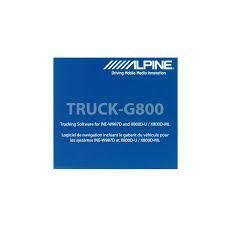 Alpine TRUCK-G800 Mappe Software di Navigazione per Veicoli pesanti Camion Bus e Caravan - Solo per INA-W928R e INE-W987D X800D- - 1 - Techsoundsystem.com