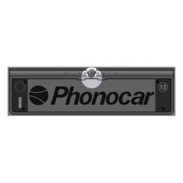 Phonocar VM270 Porta Targa con retrocamera integrata CMD - 1 - Techsoundsystem.com