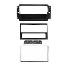 Kit di fissaggio per autoradio 1/2 DIN Nissan Cube colore nero - 1 - Techsoundsystem.com