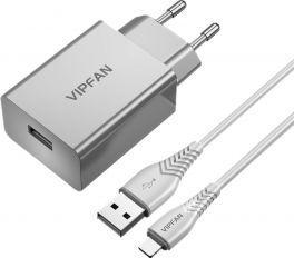 VIPFAN AC E3S TC Caricatore USB Q.C. 3.0 + cavo type C - 1 - Techsoundsystem.com